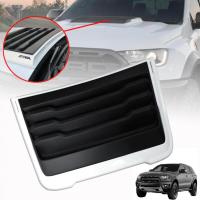 ราคา สกู๊ป สคู๊ป ช่องลมหลอก ฝากระโปรงหน้า รุ่น ฟอร์ด เรนเจอร์ FORD RANGER RAPTOR ปี 2018 2019 ตัวเล็ก สีดำด้าน ขอบขาว 1 ชิ้น (703186800)