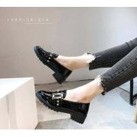 ราคา ส่งเร็วพิเศษ รองเท้าคัชชู รองเท้าหนังแก้ว ทรงสวยใส่สบาย เก๋ๆชิคๆ รองเท้าสไตล์วินเทจ (7804147210)