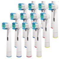 ราคา หัวแปรงสีฟันแทนที่เข้ากันได้ Oral B 8ชิ้นสำหรับ Braun Oral B 7000 Pro 1000 9600 5000 3000 8000และรุ่นอัจฉริยะ (19877078766)