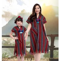 ราคา ชุดชาวเขา ชุดเด็กดอย Naka ผ้าทอพื้นเมือง เดรสชาวเขา เดรสผ้าทอ ชาวเขา ชุดแม่ลูก ชุดครอบครัว (12775475925)