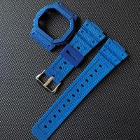 ราคา นาฬิกาเรซินสายคล้อง Bezel 16มม สำหรับ Casio G SHOCK DW 5000 DW 5600 GW B5600 DW 5600BB 5600HR DW 5700 5735 5750 GWX 5600 DW 5025 DW 5030ยางสายนาฬิกาแบบสปอร์ตกับกรณี (17061030408)