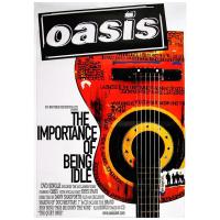 ราคา โปสเตอร์ วงดนตรี ร๊อค โอเอซิส Oasis โปสเตอร์วง A3 (20872873017)