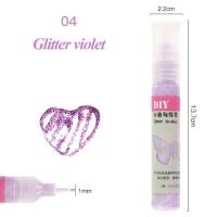 ราคา Pebeo สีเพ้นท์ปากการ่างเส้นสี3D แบบ DIY 15สีแก้วเซรามิคย้อมสีด้วยมือขนาด25มล สีอะคริลิคประกายสีสว่างกันแดด1มม (20251927361)