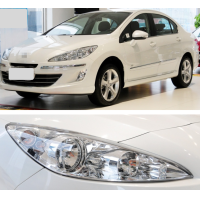 ราคา PEUGEOT 408 2009 2010 2011 2012 2013ไฟหน้าฝาครอบ เปลี่ยนเลนส์ หัวเลนส์ (11073478236)