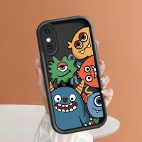 ราคา MOP เคสสำหรับ Apple iPhone 5 6 7 8 6 Plus 6S 6S Plus X SE 2020 SE 2022 XR XS MAX มอนสเตอร์ตัวน้อยเคสนิ่มใส่โทรศัพท์ทรงสี่เหลี่ยมดั้งเดิมทรงสี่เหลี่ยมคางหมูกล้องซิลิโคนคลุมทั้งหมดฝาครอบยางกันกระแทก (21