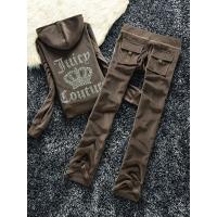ราคา Juicy Tracksuit Juicy Velvet Zipper Sweatshirt Velou 2022 Women Hood Letter Diamonds Two Piece Set Jogging Crop Top Pants Suits (17737737924)