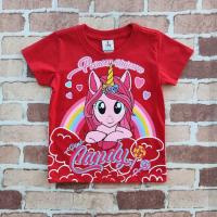 ราคา เสื้อยืดเด็กหญิง Princess Unicorn MP630315 4 8 และ 10 14 สำหรับเด็ก4 6ขวบและ6 12ขวบ สินค้าพร้อมส่ง (17452986518)