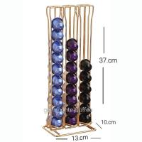ราคา ตะแกรงแบบชั้นเหล็ก สำหรับใส่ กาแฟแคปซูล Nespresso 3แถว ใส่ได้60แคปซูล (18109631588)