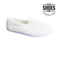 ราคา รองเท้า Slip On สีขาว รองเท้าผ้าใบ Goldcity รุ่น CS002 สีขาว สลิปออน รองเท้าผู้หญิง รองเท้าผ้าใบสีขาว รองเท้าผ้าใบผู้หญิง by WTN2 SHOES SHOP (11692048983)