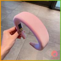 ราคา AllWell ที่คาดผม งานวินเทจเสริมโฟมอ้วน งานน่ารัก สีสันสดใส ที่คาดผมฟองน้ำ Candy color headband (16929495723)