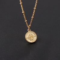 ราคา Tory Burch สร้อยคอเบิร์ชแบบเบาสำหรับผู้หญิงโซ่ติดไหปลาร้าแบบเรียบง่ายทันสมัยสร้อยคอเหรียญตัวอักษรโลหะผสม high quality (17192082687)