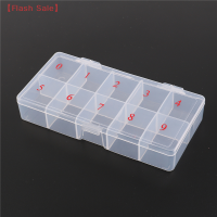 ราคา Flash Sale กล่องเก็บปลายเล็บปลอมแบบศิลปะ10เซลล์กล่องใส่อุปกรณ์แต่งเล็บปลอม (19776395484)