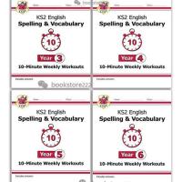 ราคา CGP KS2คำศัพท์การสะกดคำภาษาอังกฤษ10นาทีปี3 4 5 6 (20534845840)