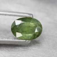 ราคา 1 00 ct พลอยแท้ เขียวส่อง ทรงไข่ สีเขียว เผาเก่า บางกะจะ (20427124003)