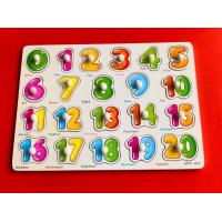 ราคา ของเล่นเสริมพัฒนาการ ของเล่นฝึกสมาธิจิ๊กซอไม้ มี 12 แบบ ให้เลือก ตัวต่อไม้ จิ๊กซอabc กระดานคำศัพท์ กระดานตัวเลข (3912406515)