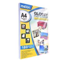 ราคา Melon Glossy Photo Paper A4 180G 100 แผ่น กระดาษโฟโต้ 180แกรม (16105556905)