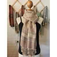 ราคา ผ้าพันคอ scarf ผ้าทอ 100 ลดราคาพิเศษ เนื้อผ้านุ่มนิ่มหมักโคลน ผ้าคลุม ผ้าห่มผ้าคลุมไหล่ (21098915293)