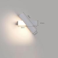 ราคา โคมไฟติดผนัง นอร์ดิก ตกแต่งบ้าน ห้องนอน ห้องนั่งเล่น โมเดิร์น ไฟ Led ติดผนัง โคมไฟติดผนังภายใน (19274136154)