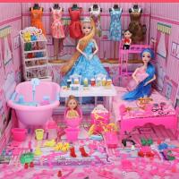 ราคา XBW924ราคาถูกบ้านของเล่น Barbie ชุดตุ๊กตากล่องของขวัญขนาดใหญ่ปราสาทคฤหาสน์เด็กบ้านของเล่นเจ้าหญิงชุดแต่งงาน (8684626196)