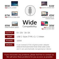 ราคา เครื่องชาร์จแล็ปท็อปรุ่นปรับปรุงสำหรับ MacBook Air proType C PD 45W 60W 85W Ac Power Adapter Replacement (15630346420)