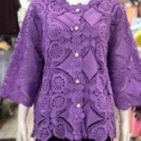 ราคา เสื้อลูกไม้คนอ้วน อก 44 48 52 (19668094528)