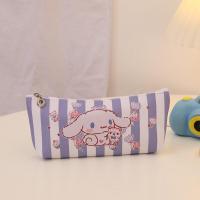 ราคา กระเป๋าใส่ดินสอหนัง PU ญี่ปุ่นกันน้ำและกันสิ่งสกปรกนักเรียนหญิงซินนามอนสุนัขความจุขนาดใหญ่ที่เก็บเครื่องเขียนดินสอและกระเป๋าตกแต่ง (17877618270)