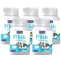 ราคา NBL Milk Colostrum โคลอสตรุ้ม นูโบลิค นมอัดเม็ด นมสีเหลือง มิลกี้ วิตามินเด็ก เพิ่มความสูง เสริมภูมิต้านทานบรรจุ 30 เม็ด (17296402974)