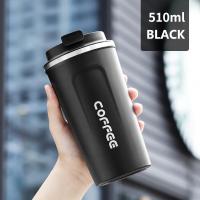 ราคา แก้วเก็บอุณหภูมิ แก้วเก็บความเย็น 380ml 510ml แก้วกาแฟ สแตนเลส แก้วกาแฟร้อน แก้วสแตนเลส 304 เก็บได้ร้อน เย็น soqil th (21244799533)