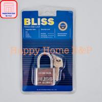 ราคา BLISS กุญแจ แม่กุญแจ ลูกปืนเหล็กแกนทองเหลือง 30 50 มม (15080376043)