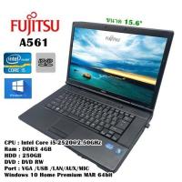 ราคา โน๊ตบุ๊ค Notebook Fujitsu i5 2520 RAM 4GB HDD 250GB ขนาด15 6 นิ้ว (18384010278)