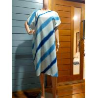 ราคา ชุดเดรสผ้าฝ้ายมัดย้อม เดรสมัดย้อมผ้าฝ้าย ผ้าฝ้ายฟอกเนื้อนุ่ม (16671020984)