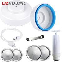 ราคา LIZHOUMIL Mason Jar Vacuum Sealer Kit With Accessory For Regular Wide Mouth Mason Jars Only Compatible For Foodsaver (20767625310)