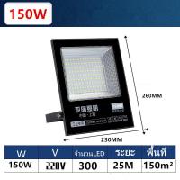 ราคา PXL สปอตไลท์ ไฟสว่าง Spotlight LED 50W 100W 200W 300W 400W AC 220V ใช้ไฟบ้าน220V แสงขาว IP66 สว่างมากๆ (21011080660)