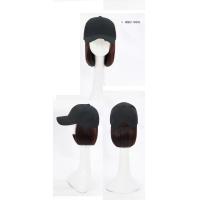 ราคา วิกผมติดหมวกแก๊ปสีดำและครีมทรงผมสั้น บ๊อบเท 23cm MK23 (5147234570)