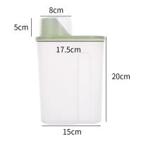 ราคา กระบอกอาหาร กล่องใส่อาหารแมว ที่ใส่ข้าวสาร กล่องเก็บของแบบปิดผนึก ใช้ถนอมอาหาร สำหรับถนอมอาหาร ข้าว ธัญพืช ซีเรียล พร้อมถ้วยตวง (14624355497)