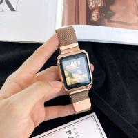 ราคา สายนาฬิกาโลหะสำหรับ Redmi Watch 2 Lite สายรัดข้อมือสแตนเลสเคสนาฬิกาแอปเปิ้ลวอช Redmi ใหม่ มีสินค้าในสต็อก (17291746715)