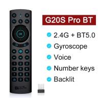 ราคา G20S 2023 G20S Pro BT Gyro สมาร์ทรีโมทคอนโทรล IR 2 4G เมาส์ไร้สาย Fly Air สำหรับ X96 H96 MAX Android TV Box (21170293366)