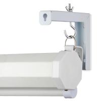 ราคา Universal Adjustable Projector Screen Mounting Hook Projection Screen Wall Hanging L cket Movie Screen Curtain Mount Hook Kit (14132585781)