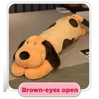 ราคา ขนาดใหญ่สุนัขของเล่นตุ๊กตานุ่มๆสัตว์หมอนยัดเสื้อกันหนาวตุ๊กตาสุนัขเด็กหมอนนอนโซฟาเบาะของขวัญวันเกิดเด็ก (9569282369)