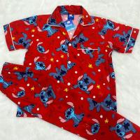 ราคา Stitch ชุดนอนเด็ก ลายสติช ลายการ์ตูน สติส สำหรับเด็ก 2 12 ปี ลิขสิทธิ์แท้ 100 (15947393955)