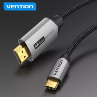 ราคา Vention ประเภท C เพื่อสาย HDMI สายฟ้า4K 60Hz 3 2 2สายวิดีโอกับโทรศัพท์เพื่อ Tv HDMI สาย HDMI สายสำหรับซัมซุง Galaxy S10 S9 P20 Pro USB C สาย HDMI แล็ปท็อปโทรศัพท์มือถือ (17973411258)