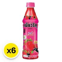 ราคา เพียวริคุ ชาขาวพร้อมดื่ม รสมิกซ์เบอร์รี่ 350 มล x 6 (21007784709)