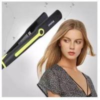 ราคา KEMEI KM 2116 Mini แบบพกพา Curly ผม Professional Tourmaline เครื่องหนีบผมเซรามิค Flat Iron เครื่องมือจัดแต่งทรงผมbo (9013173582)