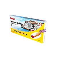 ราคา สีน้ำหลอด Pentel 12 สี No HTP 12E 1 กล่อง (16428838437)