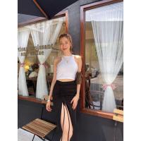 ราคา กระโปรงทรงเอผ่าด้านหน้า แซ่บมากแม่ กระโปรงยาวสี่ส่วน มีเชือกรูดด้านหน้า กระโปรงผ่าหน้า พร้อมส่ง (12258202442)