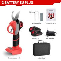 ราคา ONEVAN กรรไกรตัดกิ่งไฟฟ้า 30มม กรรไกรตัดกิ่งไฟฟ้า เครื่องมือตัดกรรไกรสำหรับจัดสวนกิ่งต้นไม้ไร้สาย4เกียร์กรรไกรตัดแต่งกิ่งไม่แปรงถ่านไฟฟ้า สำหรับแบตเตอรี่ Makita 18V (21169737171)