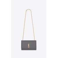 ราคา YSL กระเป๋า SAINT LAURENT bag MEDIUM KATE IN GRAIN DE POUDRE EMBOSSED LEATHER Cross Body bags Shoulder bags (21146770655)