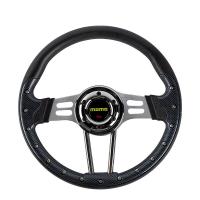 ราคา JDMGRAM MOMO พวงมาลัยรถคาร์บอนไฟเบอร์ 14 นิ้ว 350 มม Universal Racing Drifting พวงมาลัยอุปกรณ์ตกแต่งภายในรถยนต์ (20893418412)