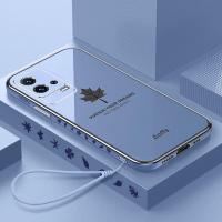 ราคา Vivo IQOO Neo 5 Neo 3 IQOO Z3 IQOO Z5 IQOO 7 IQOO 8เคสโทรศัพท์นิ่มลายใบเมเปิล (20778892725)