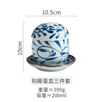 ราคา ถ้วยตุ๋นสไตล์ญี่ปุ่นถ้วยซุปเซรามิกพร้อมฝาจานสีพิเศษชามตุ๋นรังนกถ้วยนึ่งไข่หม้อตุ๋นซุปขนาดเล็ก (16071287564)